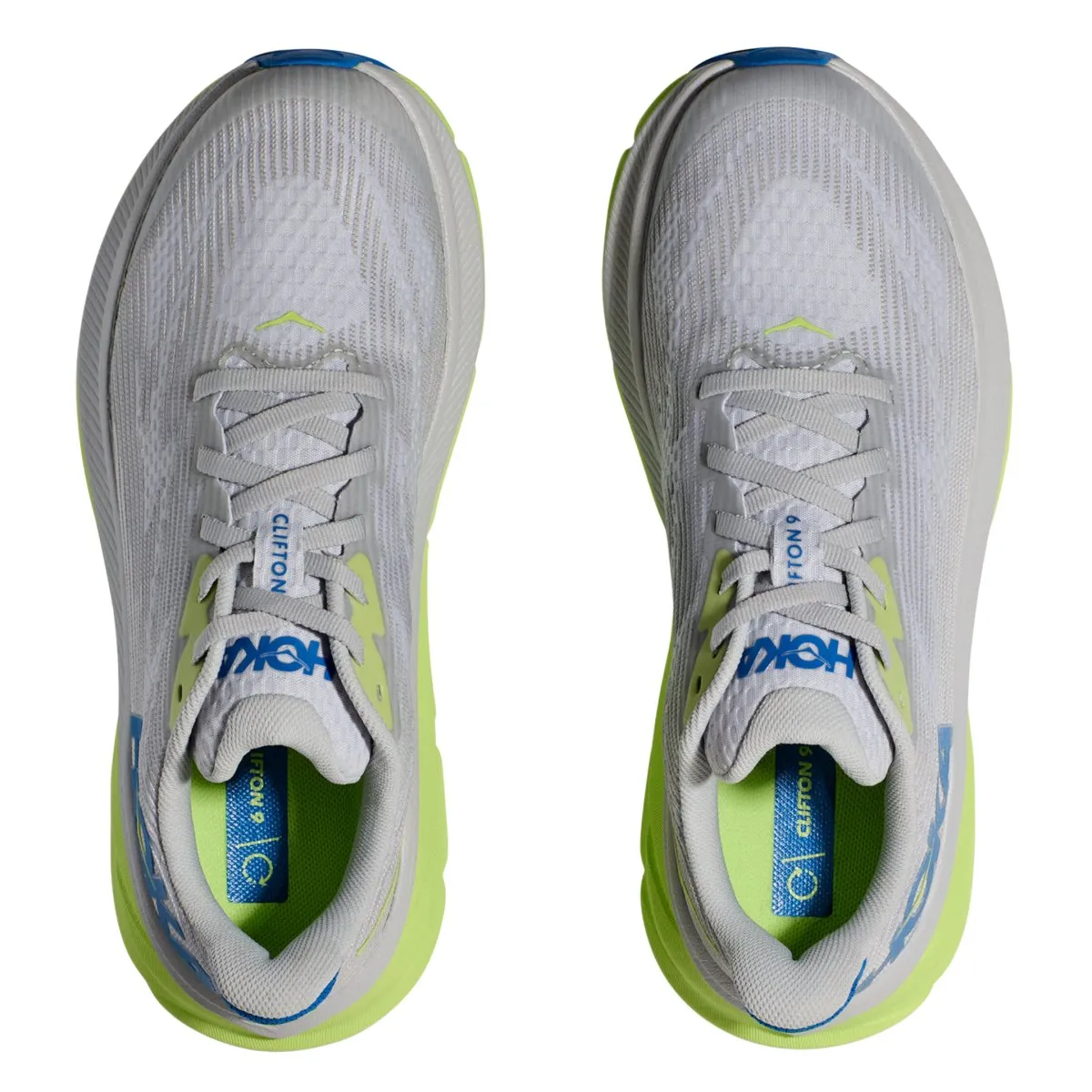 Hoka One One Kid's (Grade School) Clifton 9 Stardust/Electric Cobalt Hoka One One Shoes