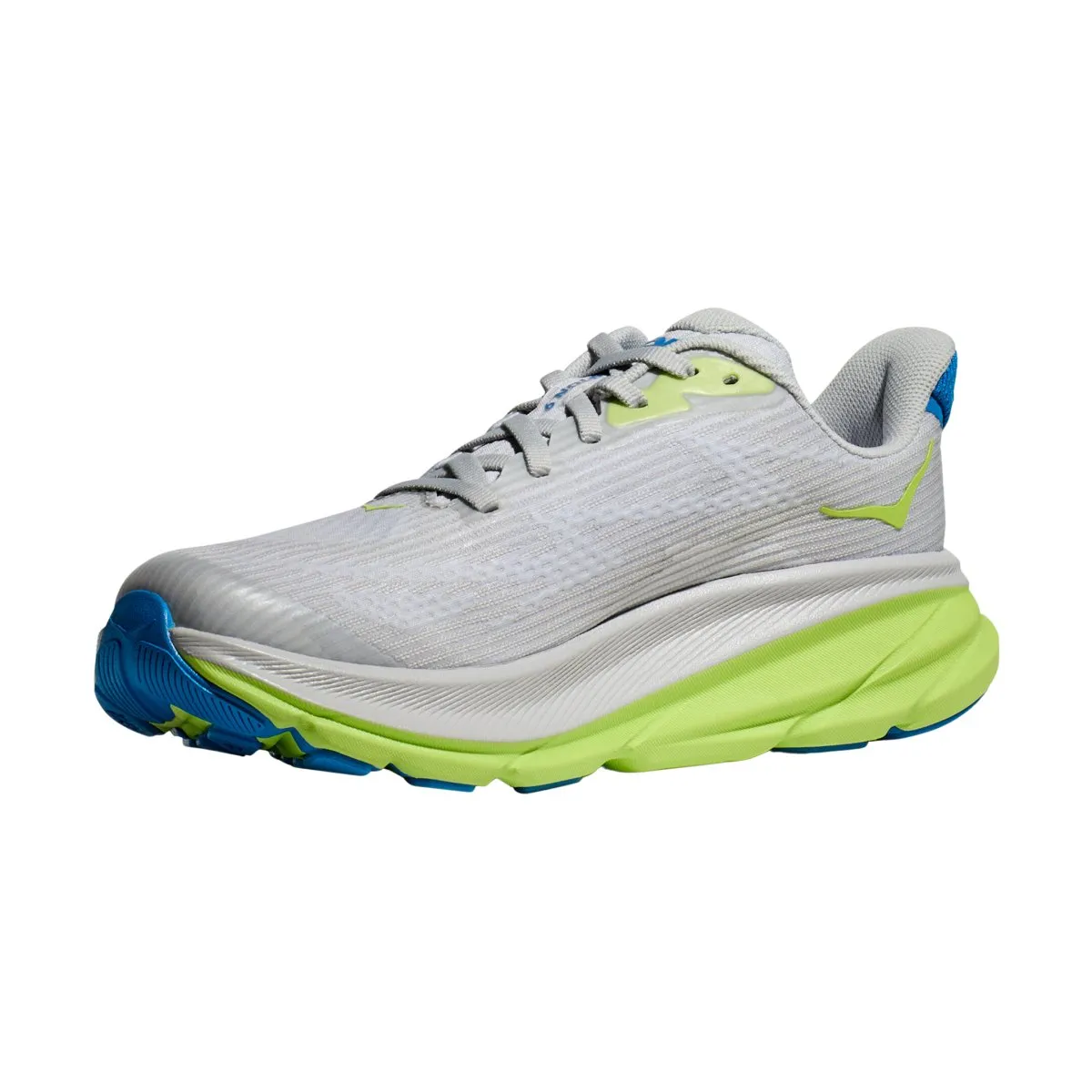 Hoka One One Kid's (Grade School) Clifton 9 Stardust/Electric Cobalt Hoka One One Shoes