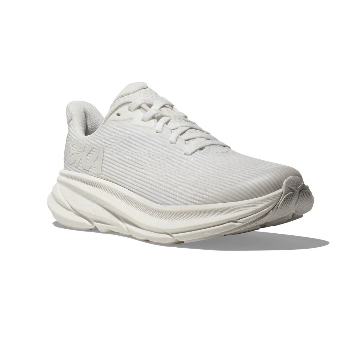 Hoka One One Kid's (Grade School) Clifton 9 White/Frost Hoka One One Shoes