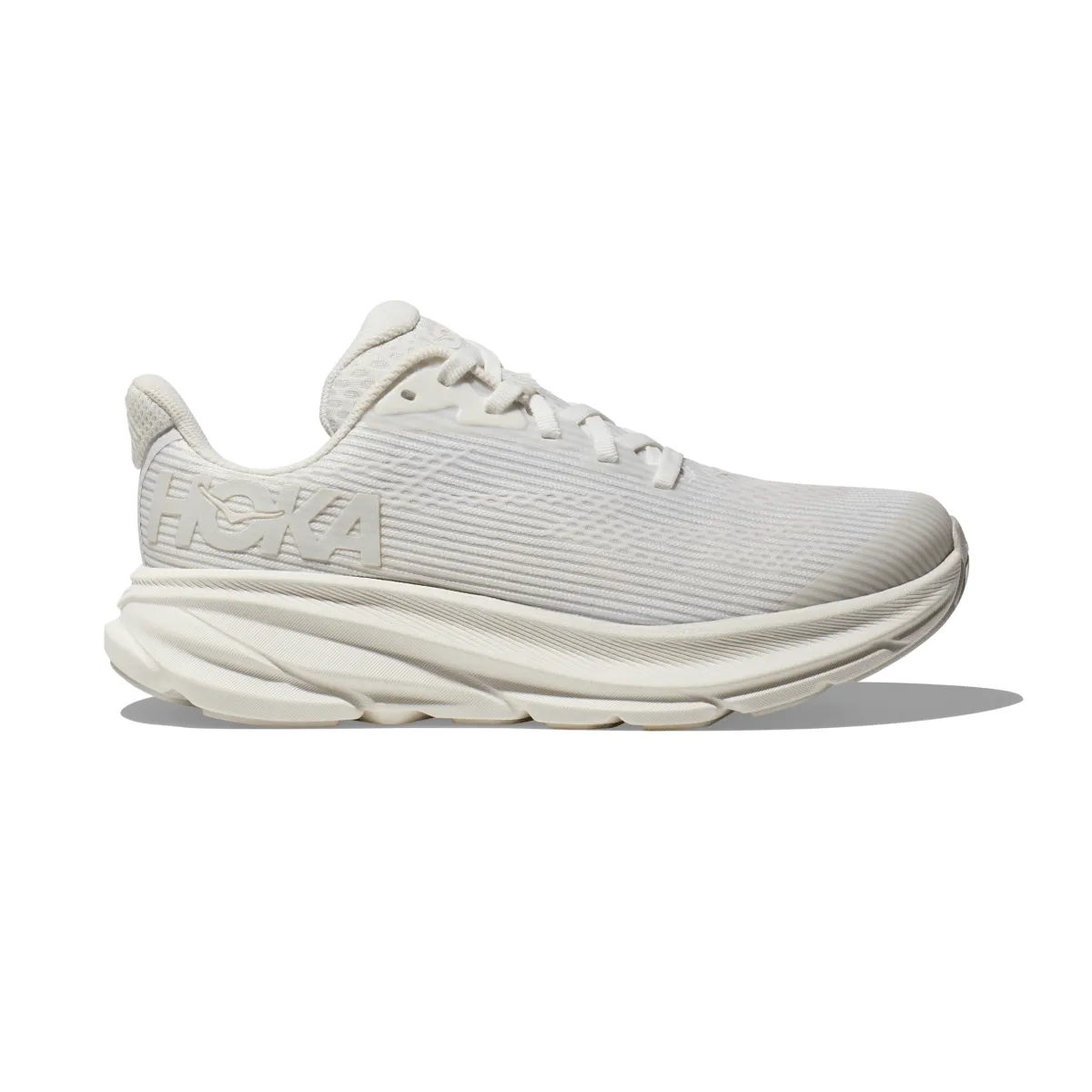Hoka One One Kid's (Grade School) Clifton 9 White/Frost Hoka One One Shoes