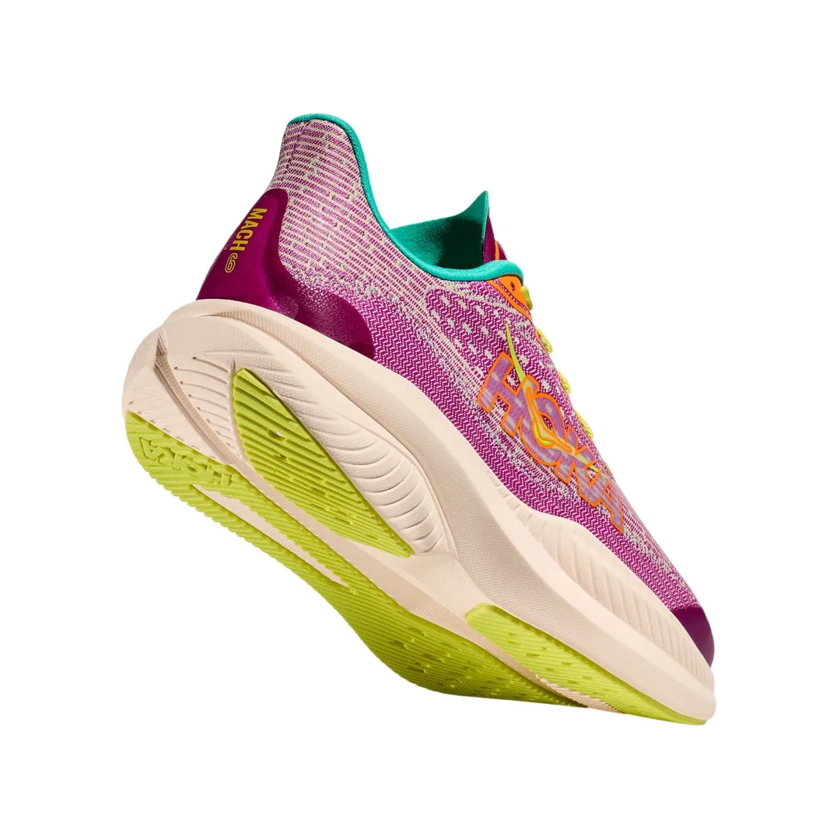 Hoka One One Kid's (Grade School) Mach 6 Fuchsia Hoka One One Shoes