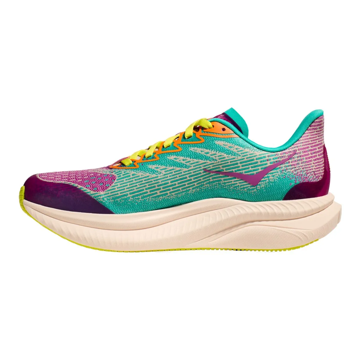 Hoka One One Kid's (Grade School) Mach 6 Fuchsia Hoka One One Shoes