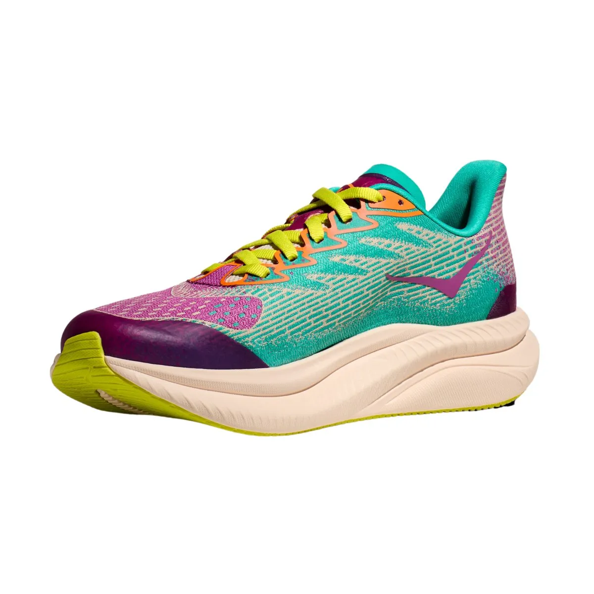 Hoka One One Kid's (Grade School) Mach 6 Fuchsia Hoka One One Shoes