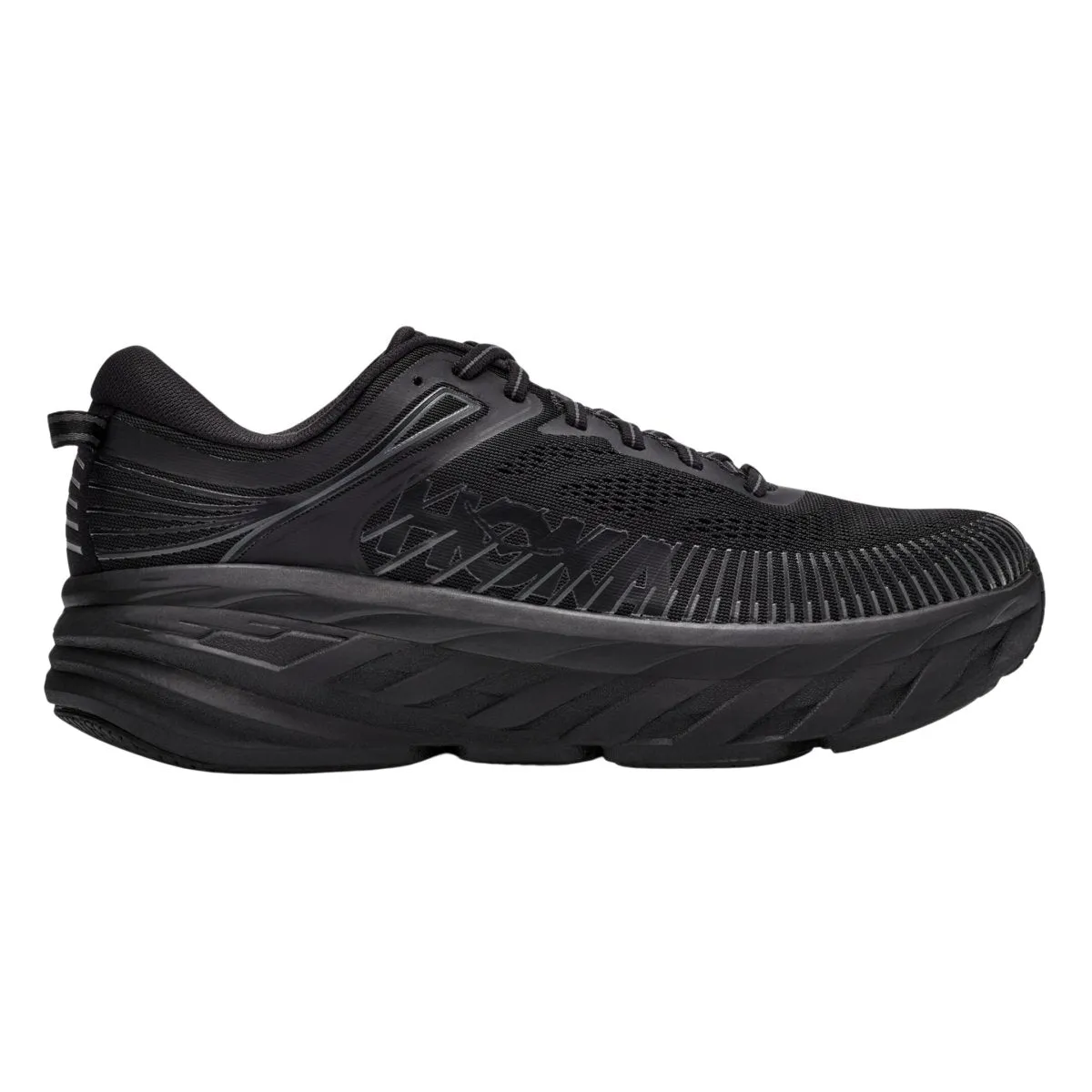 Hoka One One Men's Bondi 7 Black/Black Hoka One One Shoes