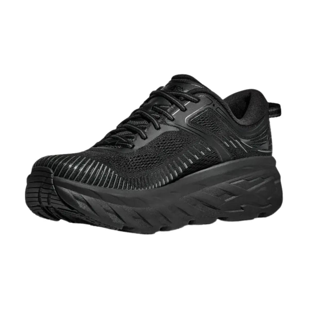 Hoka One One Men's Bondi 7 Black/Black Hoka One One Shoes