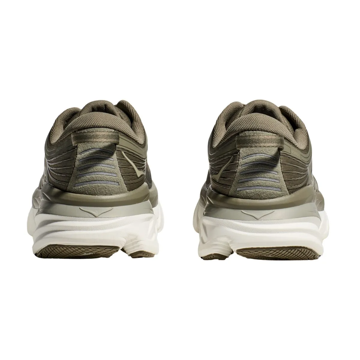 Hoka One One Men's Bondi 7 Olive Haze/White Hoka One One Shoes