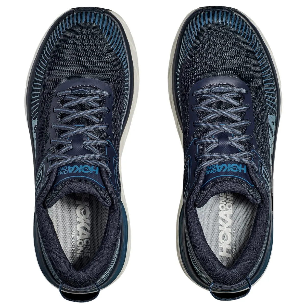 Hoka One One Men's Bondi 7 Outerspace/White Hoka One One Shoes