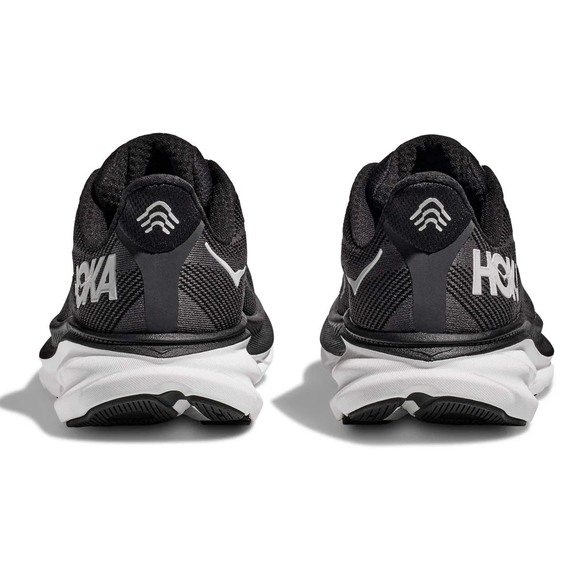 Hoka One One Men's Clifton 9 Black/White Hoka One One Shoes