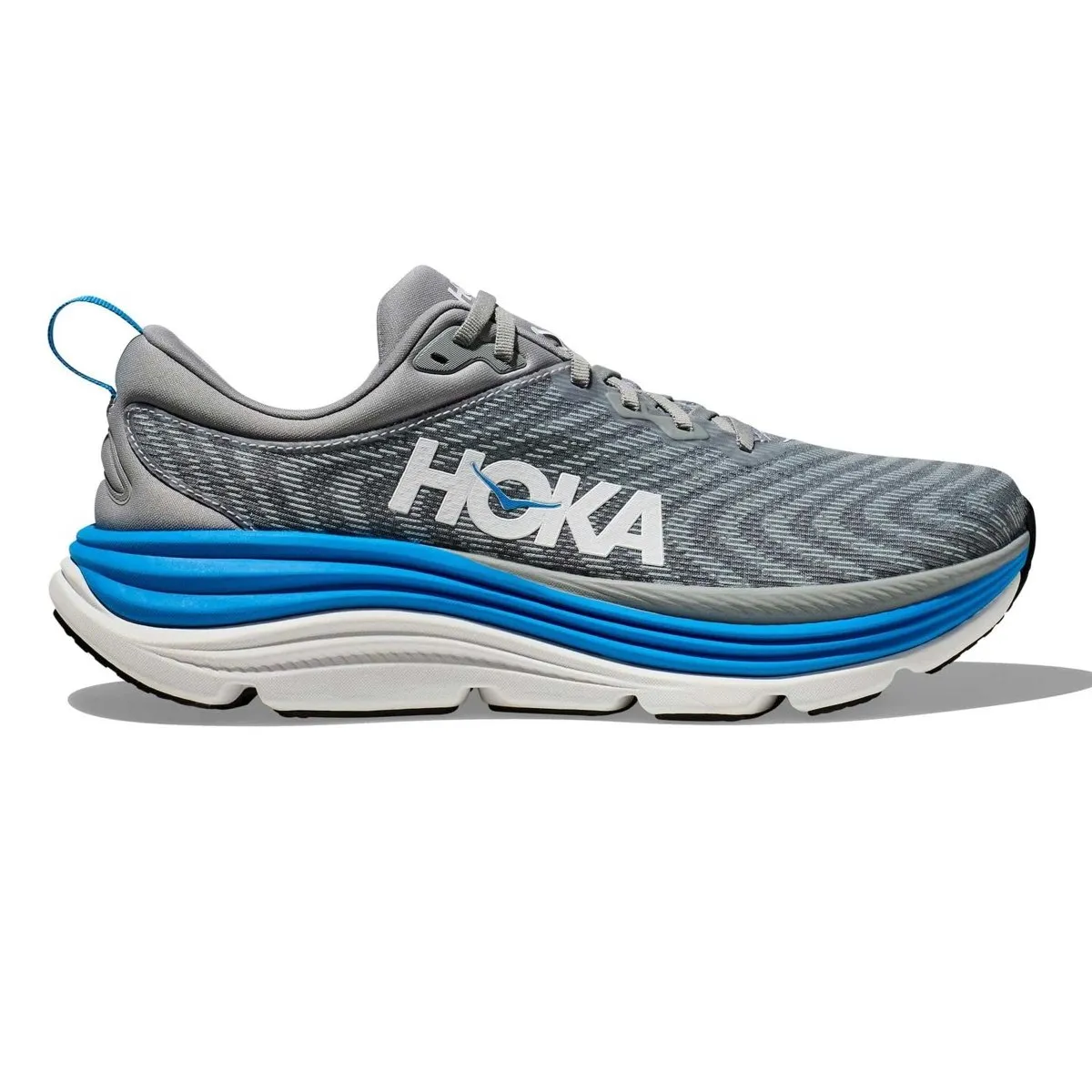 Hoka One One Men's Gaviota 5 Grey/Blue Hoka One One Shoes