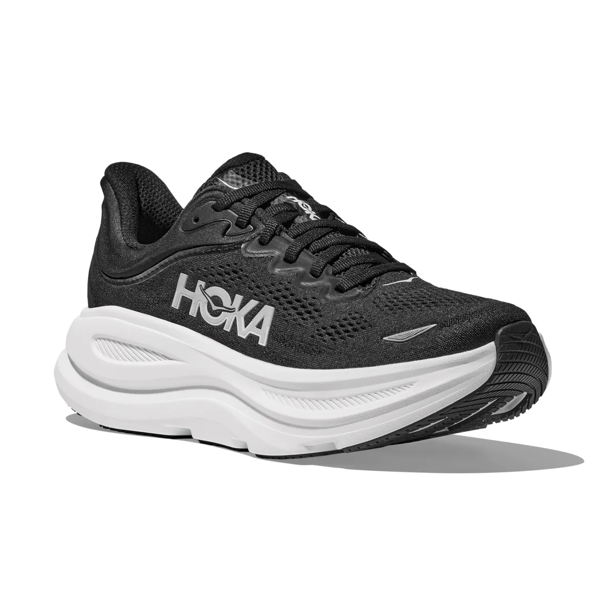 Hoka One One Women's Bondi 9 Black/White Hoka One One Shoes