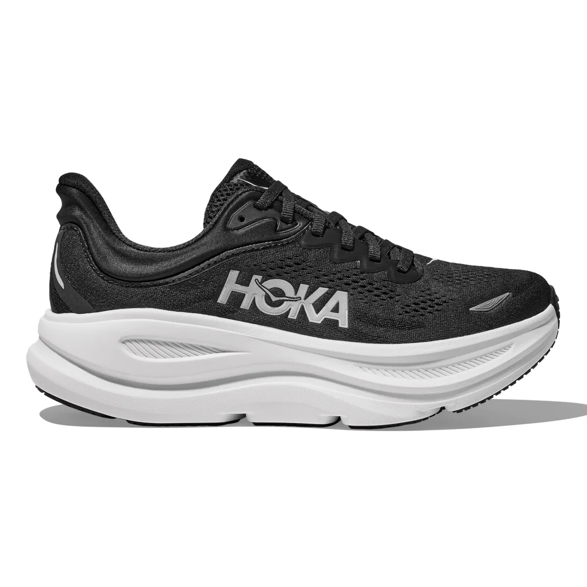 Hoka One One Women's Bondi 9 Black/White Hoka One One Shoes