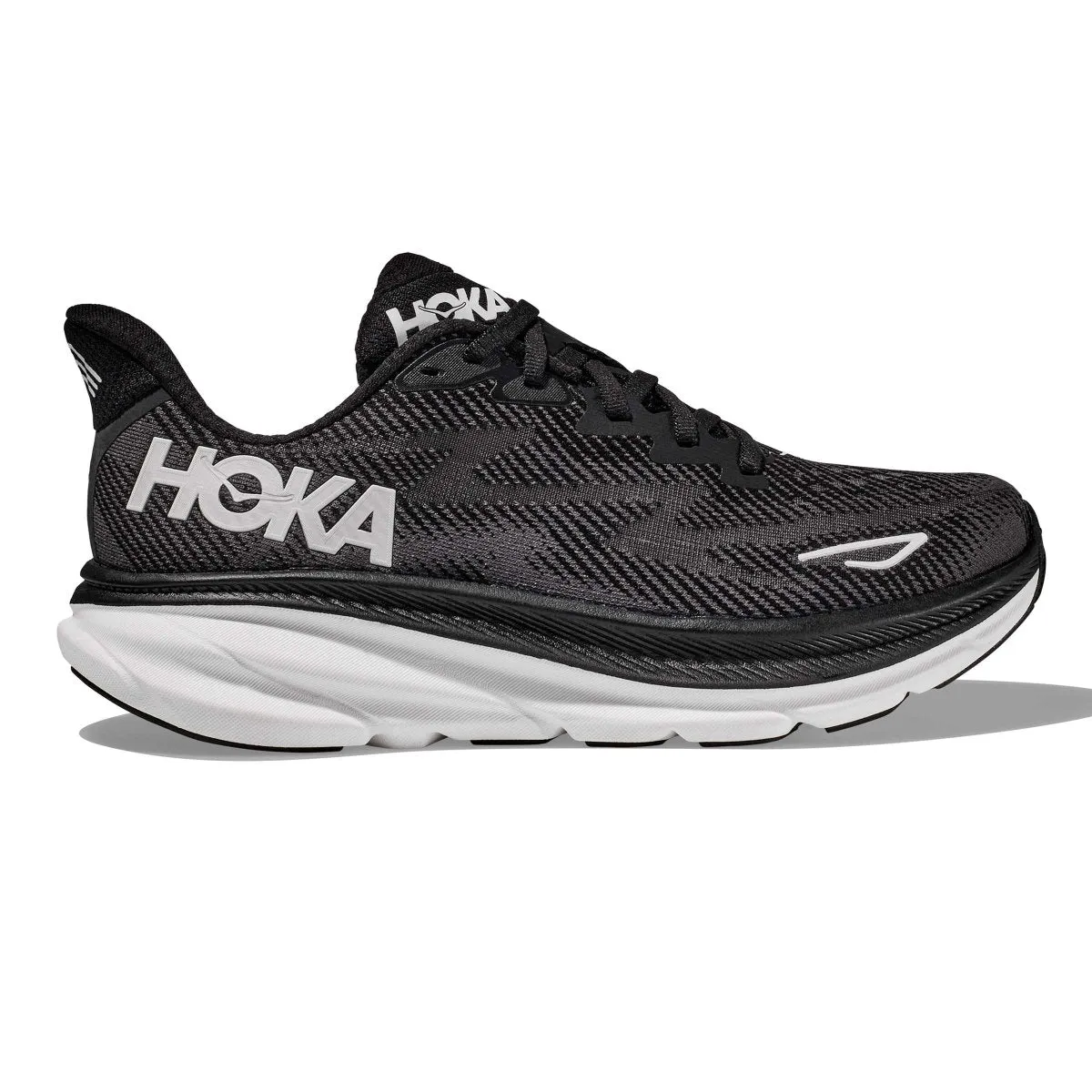 Hoka One One Women's Clifton 9 Black/White Hoka One One Shoes