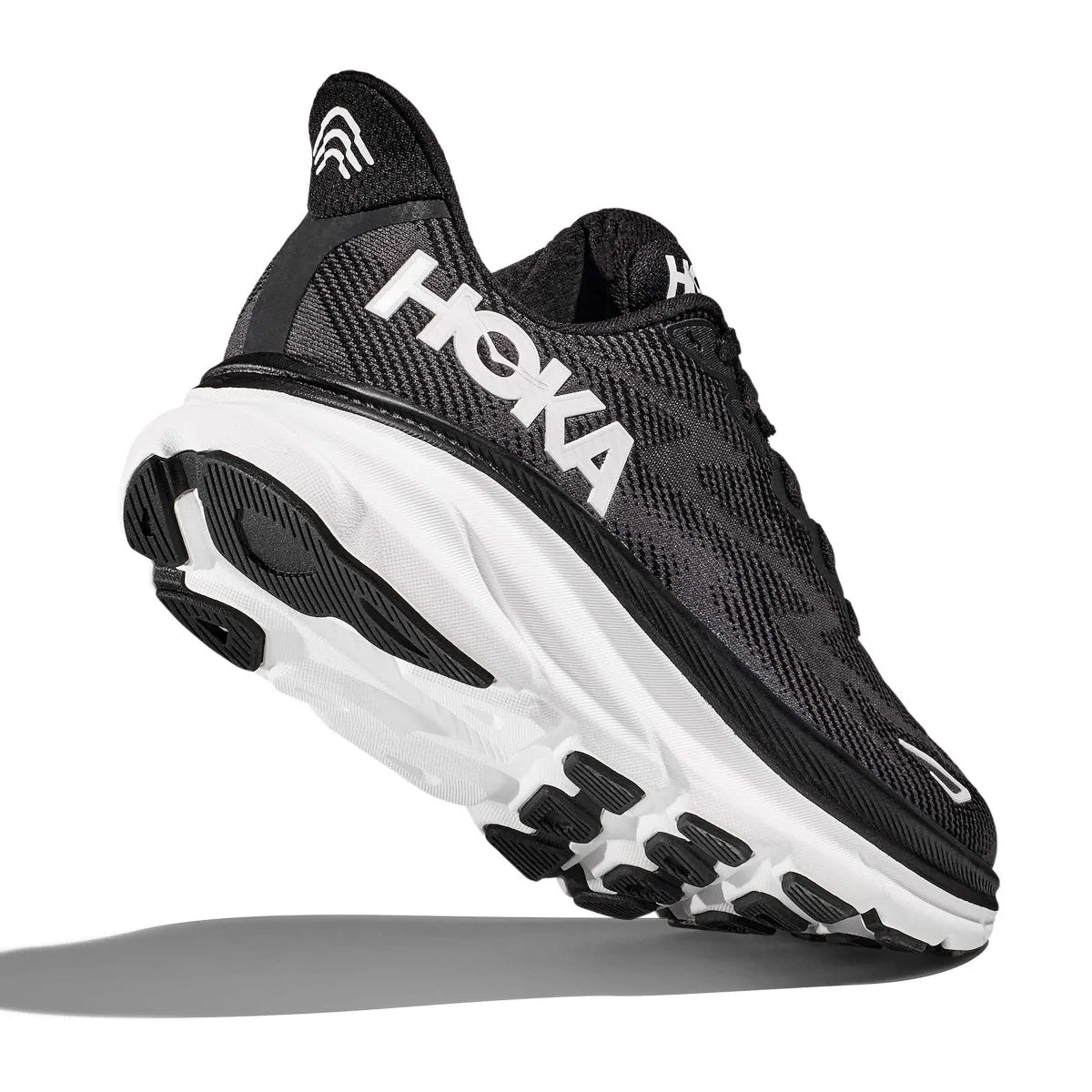 Hoka One One Women's Clifton 9 Black/White Hoka One One Shoes