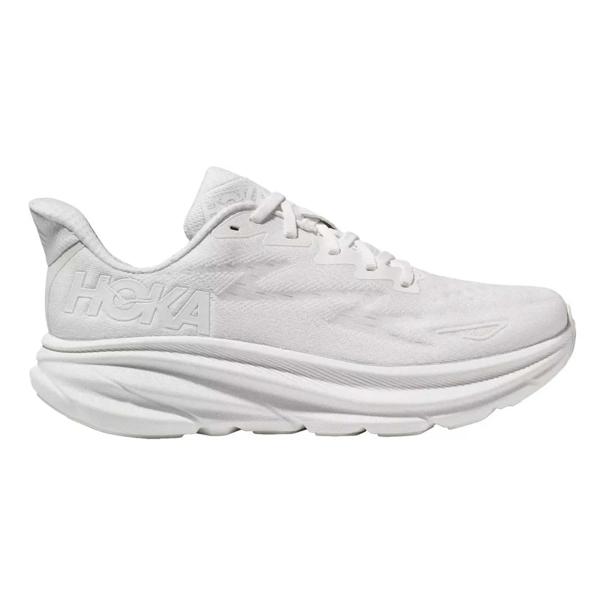 Hoka One One Women's Clifton 9 White/White Hoka One One Shoes