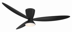 Hourglass 58"Ceiling Fan Coal ifan smart fans for connected homes