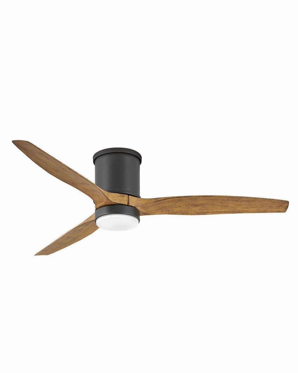 Hover Flush 52"Ceiling Fan Matte Black hugger fans for rooms with low ceilings