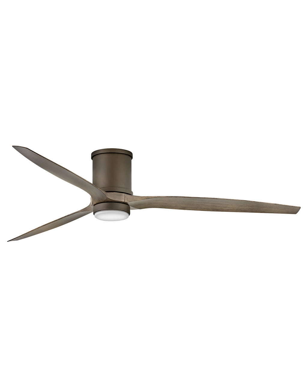 Hover Flush 72"Ceiling Fan Metallic Matte Bronze space-saving huggers with modern style