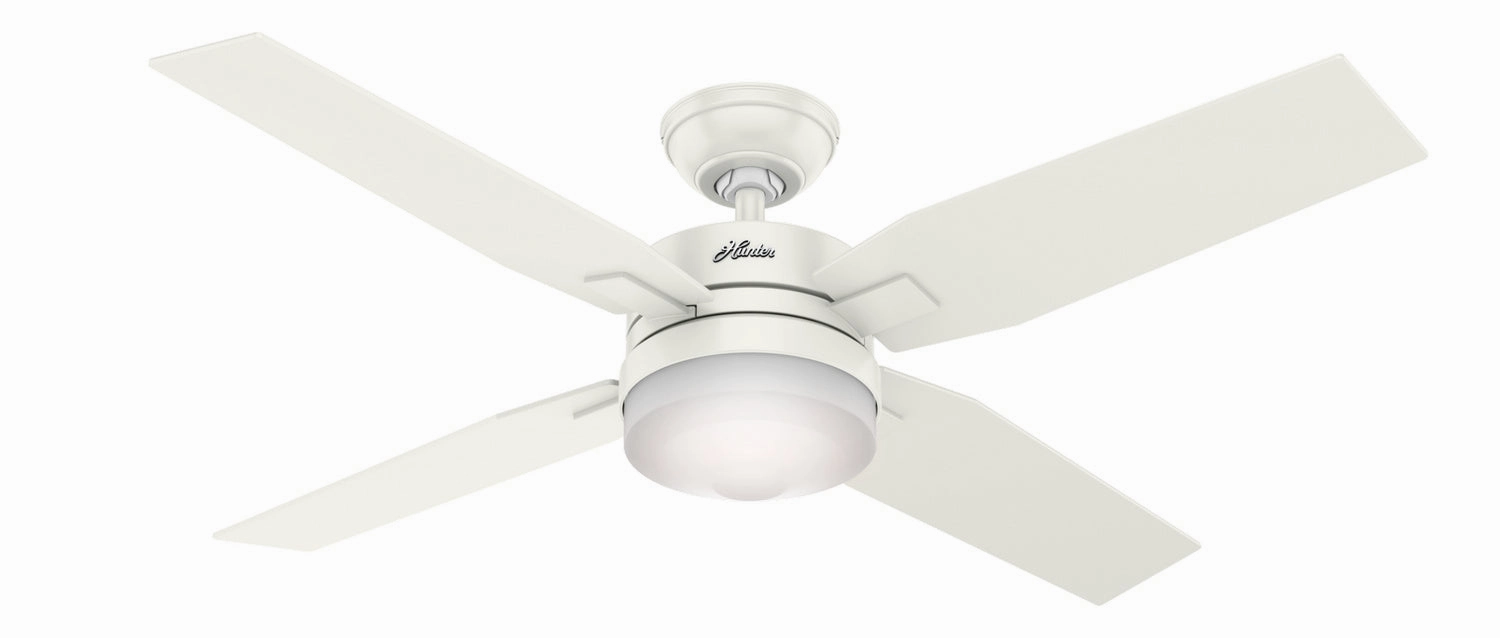 Hunter 50"Ceiling Fan whisper-quiet fans for indoor comfort