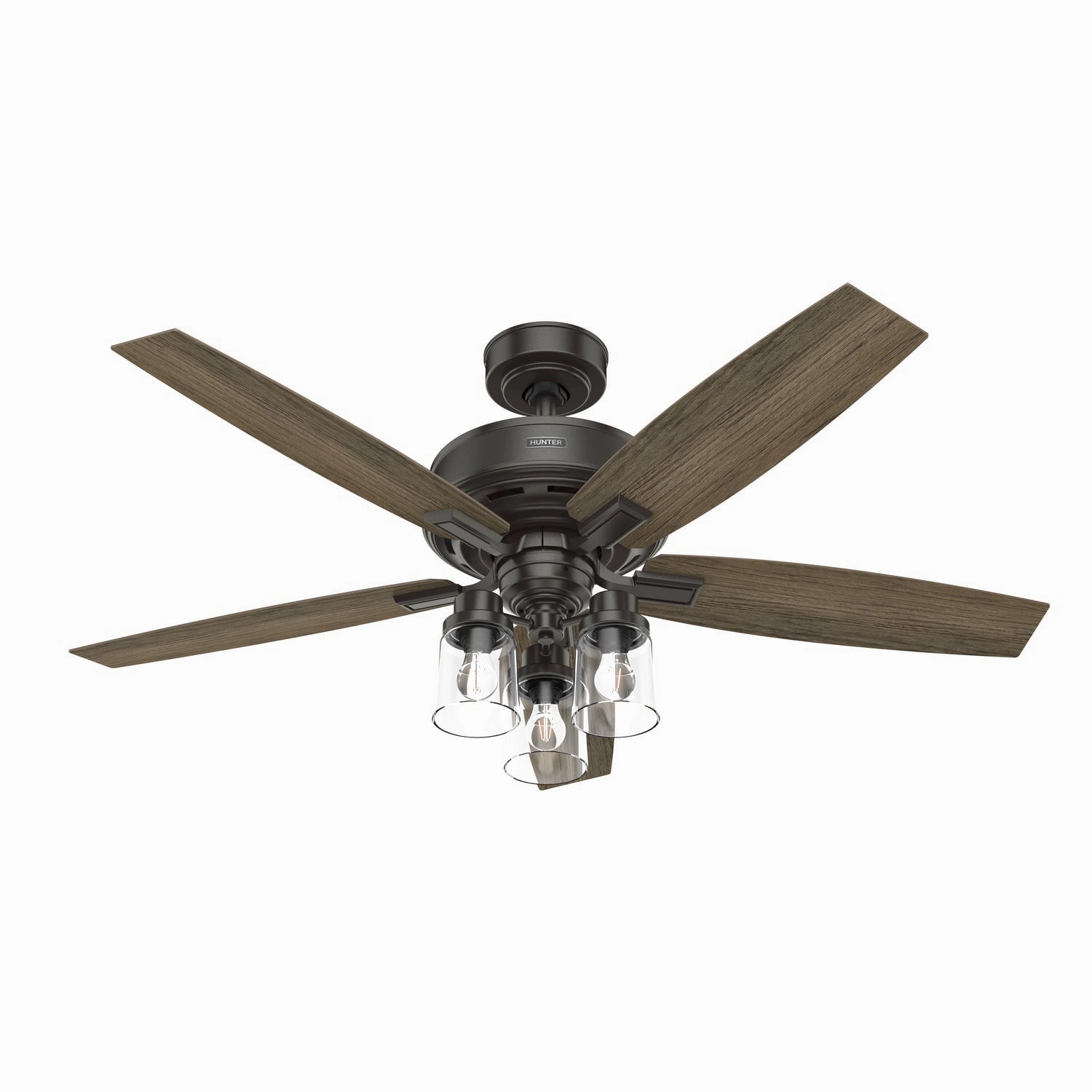 Hunter 52"Ceiling Fan whisper-quiet fans for indoor comfort