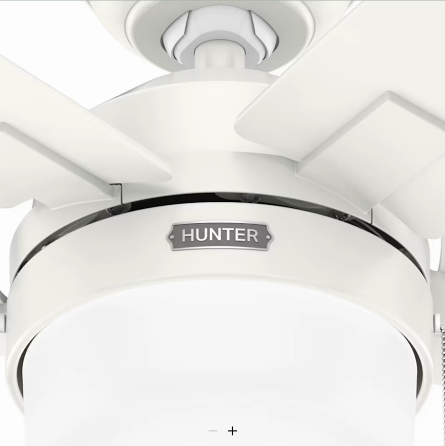 Hunter Fan Anisten Pull Chain Ceiling Fan with 13W LED