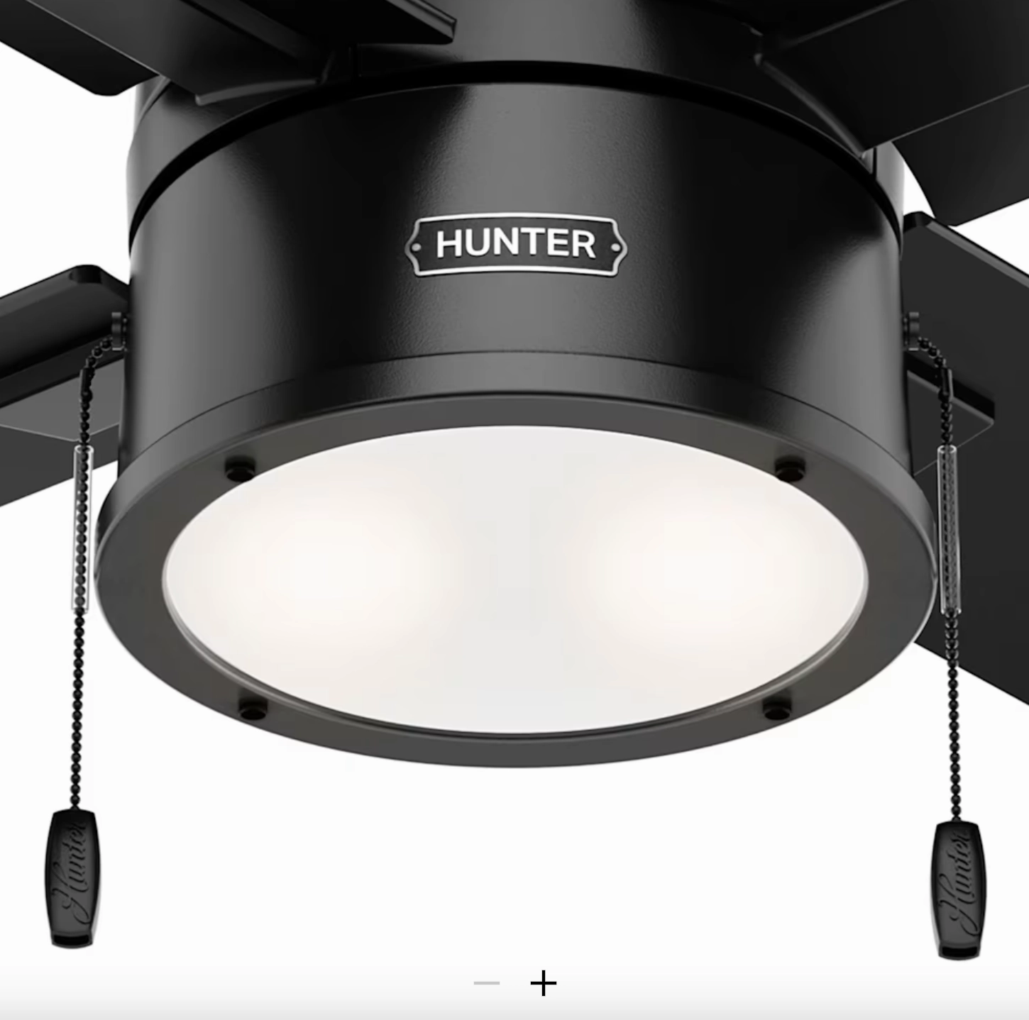 Hunter Fan Beck Pull Chain Ceiling Fan with 18W LED