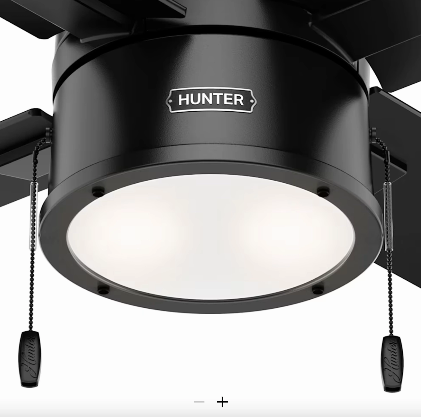 Hunter Fan Beck Pull Chain Ceiling Fan with 18W LED