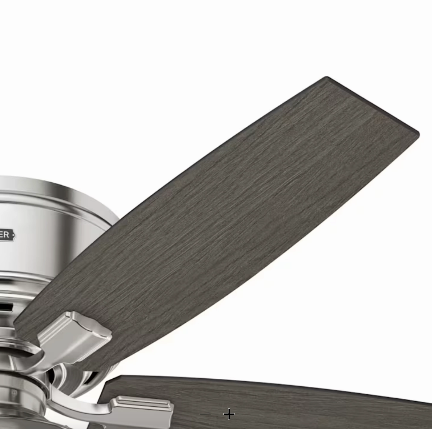 Hunter Fan Bennett Flushmount Ceiling Fan with 5W LED and Remote