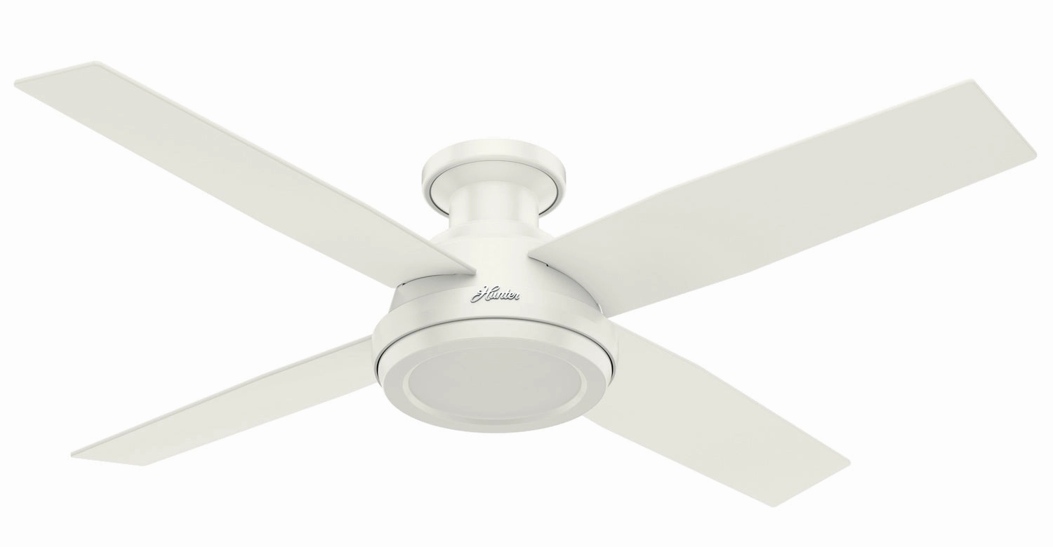 Hunter Fan Dempsey 52" Flushmount Ceiling Fan with Remote