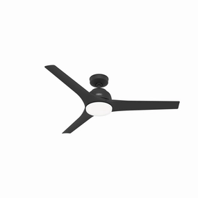 Hunter Fan Gallegos 52" Outdoor Ceiling Fan with Wall Control and 18W LED Modern ceiling fan for home cooling