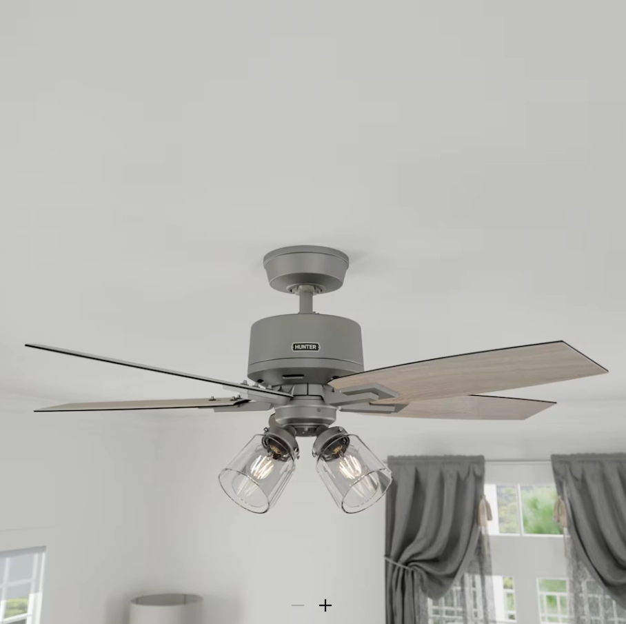 Hunter Fan Gatlinburg Indoor Ceiling Fan with 19W LED with Remote
