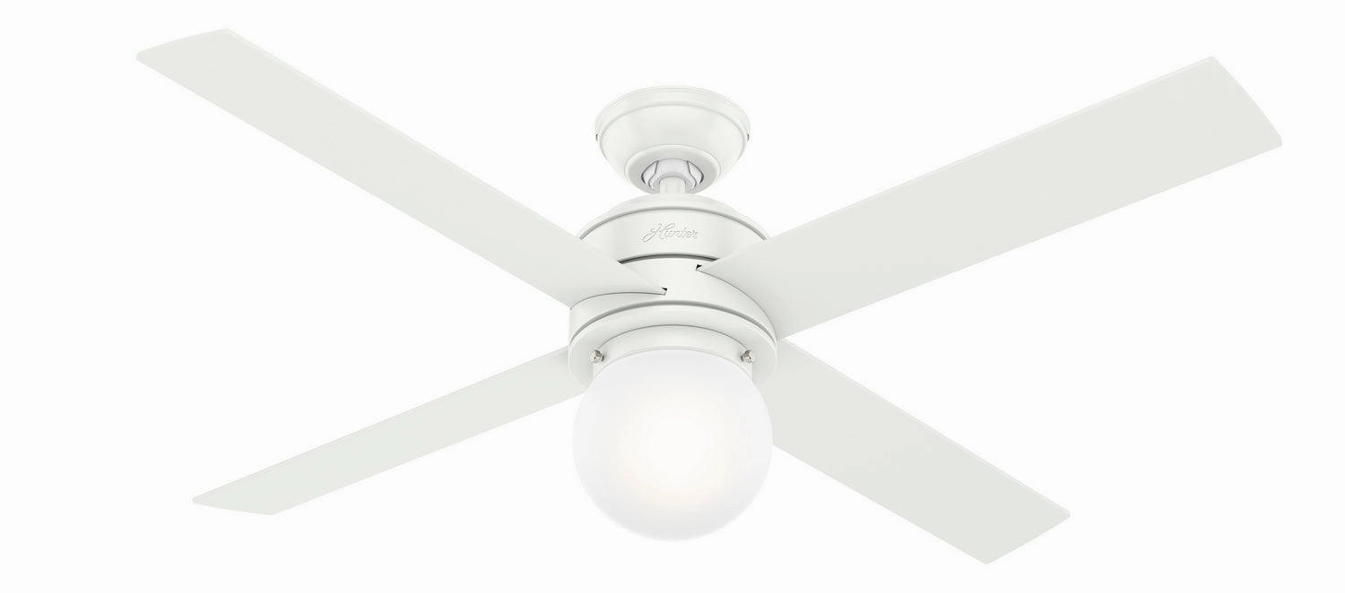 Hunter Fan Hepburn Ceiling Fan with 9W LED and Wall Control