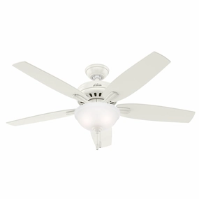 Hunter Fan Newsome 52" Indoor Pull Chain Ceiling Fan with 18W LED powerful indoor fans for whole-room cooling