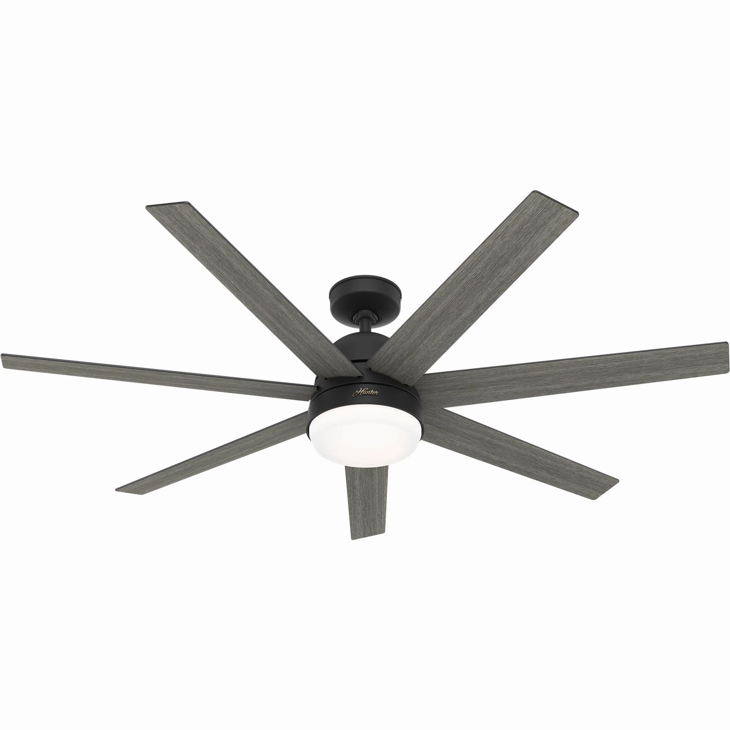 Hunter Fan Phenomenon Smart DC Ceiling Fan with 18W LED and Wall Control Modern ceiling fan for home cooling