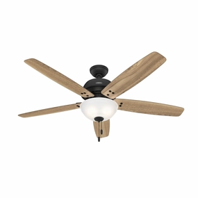 Hunter Fan Reveille 60"  Indoor Pull Chain Ceiling Fan with 27W LED adjustable indoor fans for better cooling