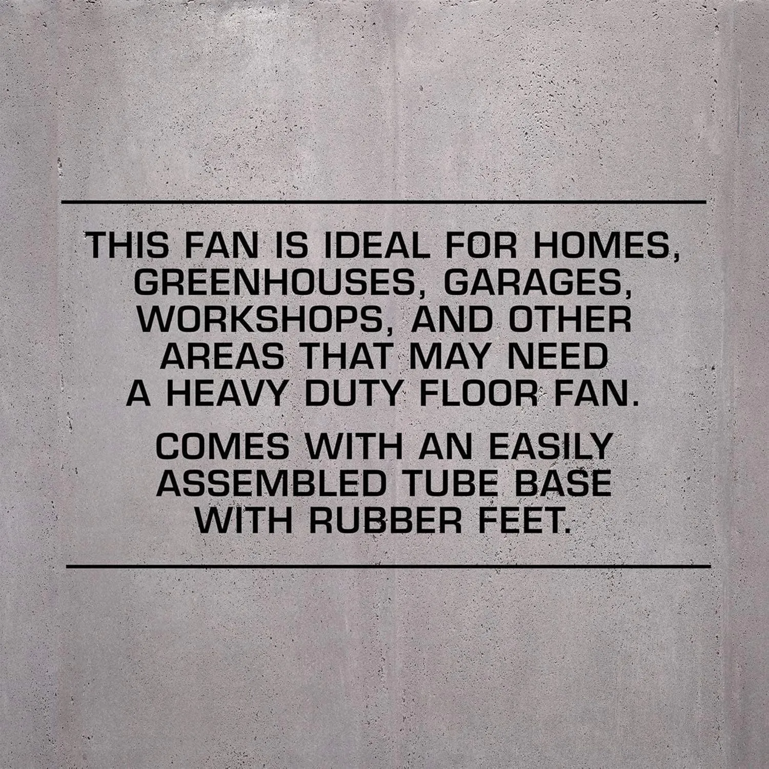 Hurricane Pro 20 Inch Aluminum High Velocity Heavy Duty Metal Floor Blade Fan with 3 Customizable Speed Settings and Adjustable Tilt, 2-Pack, Black