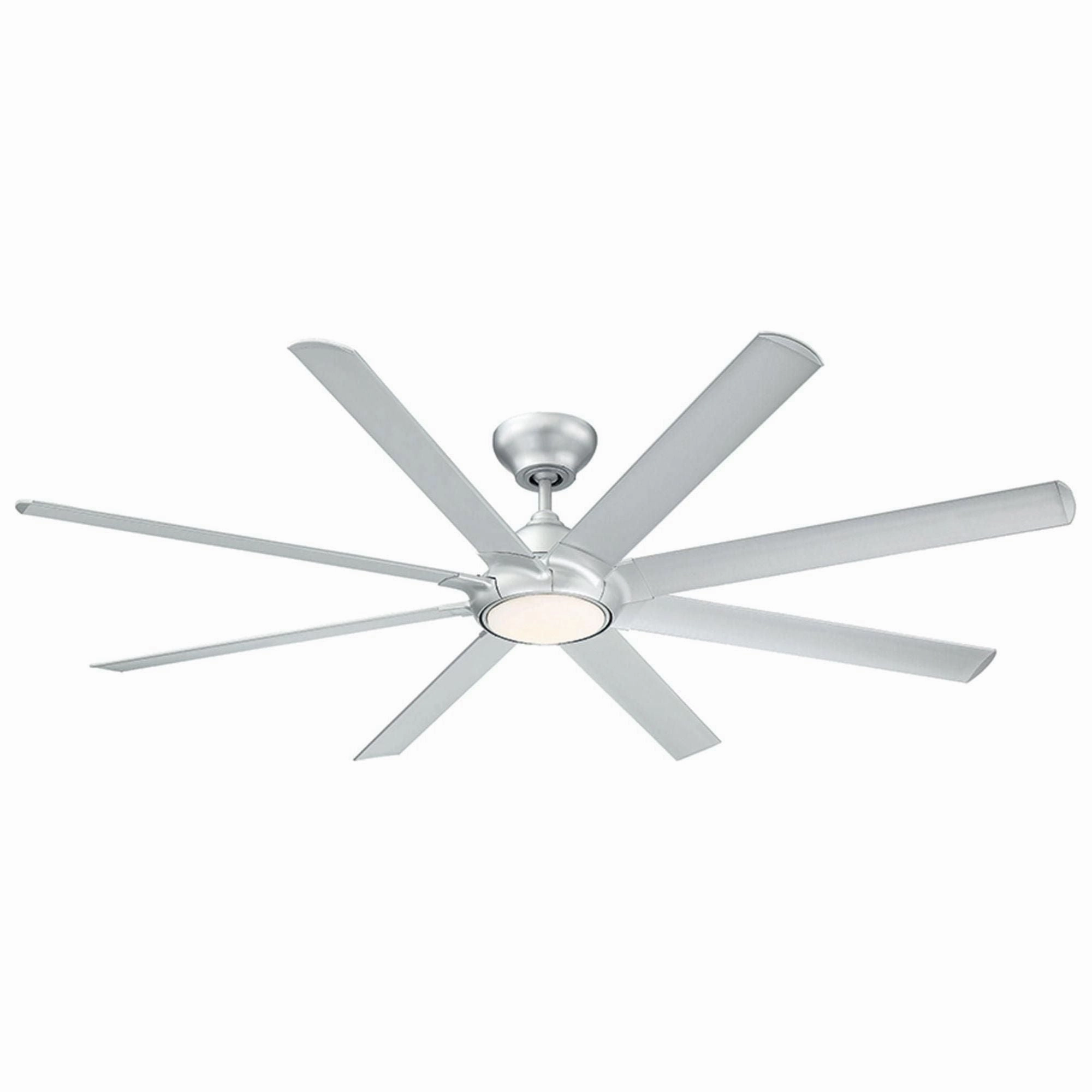 Hydra Indoor/Outdoor 8-Blade 80" Smart Ceiling Fan with LED Light Kit