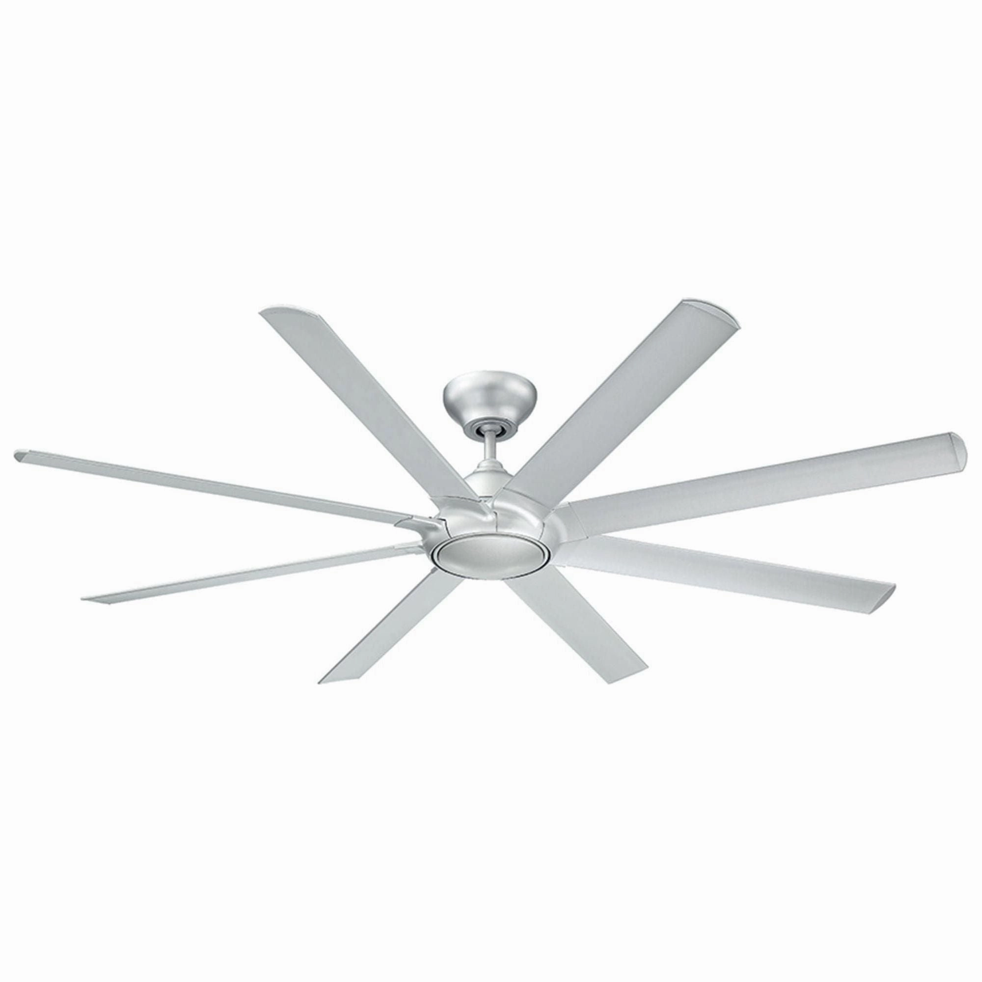 Hydra Indoor/Outdoor 8-Blade 80" Smart Ceiling Fan with LED Light Kit