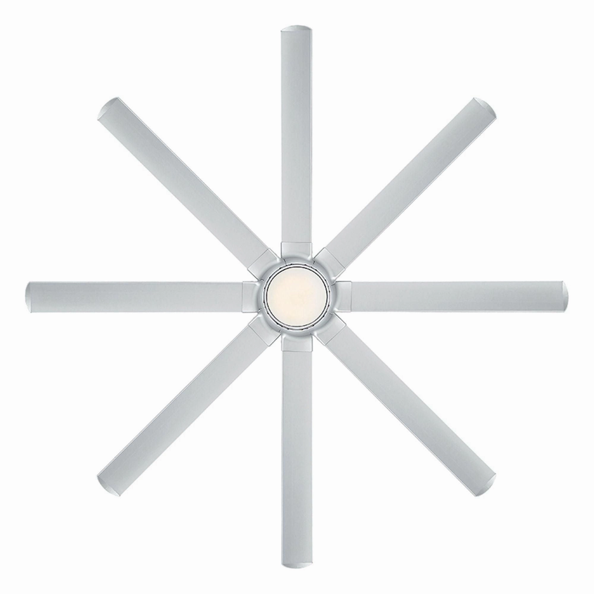 Hydra Indoor/Outdoor 8-Blade 80" Smart Ceiling Fan with LED Light Kit