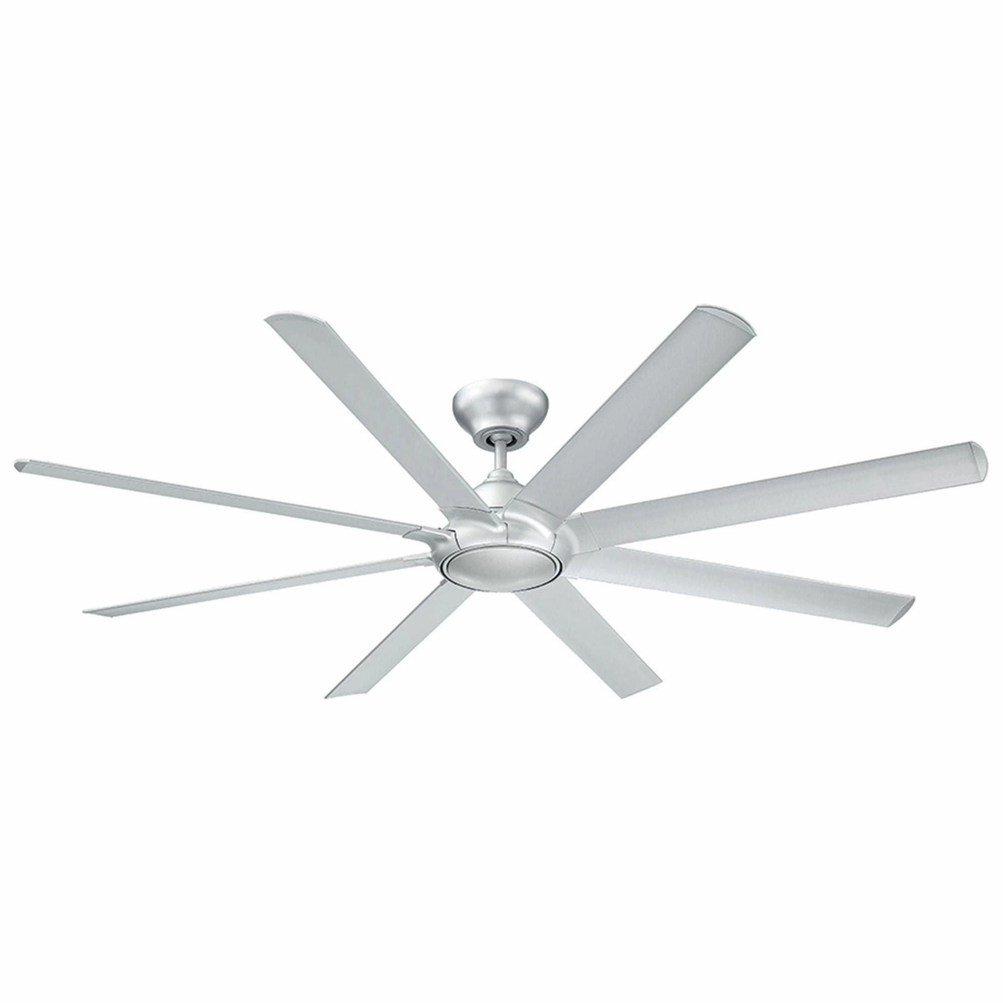 Hydra Indoor/Outdoor 8-Blade 80" Smart Ceiling Fan with LED Light Kit
