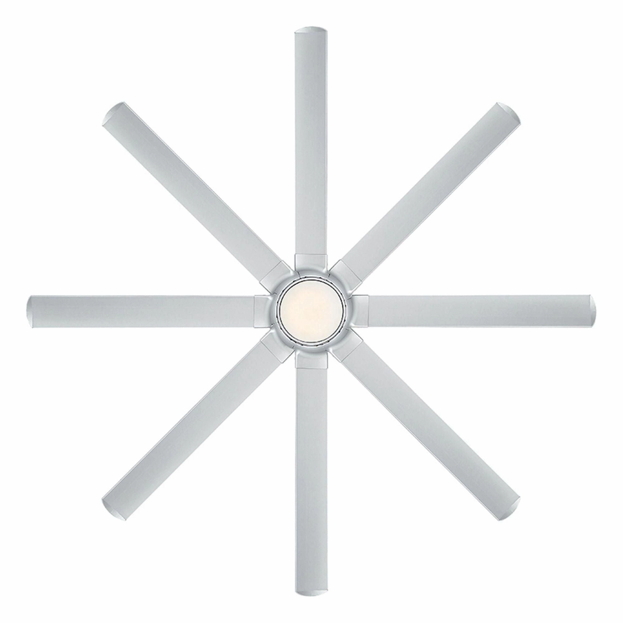 Hydra Indoor/Outdoor 8-Blade 80" Smart Ceiling Fan with LED Light Kit