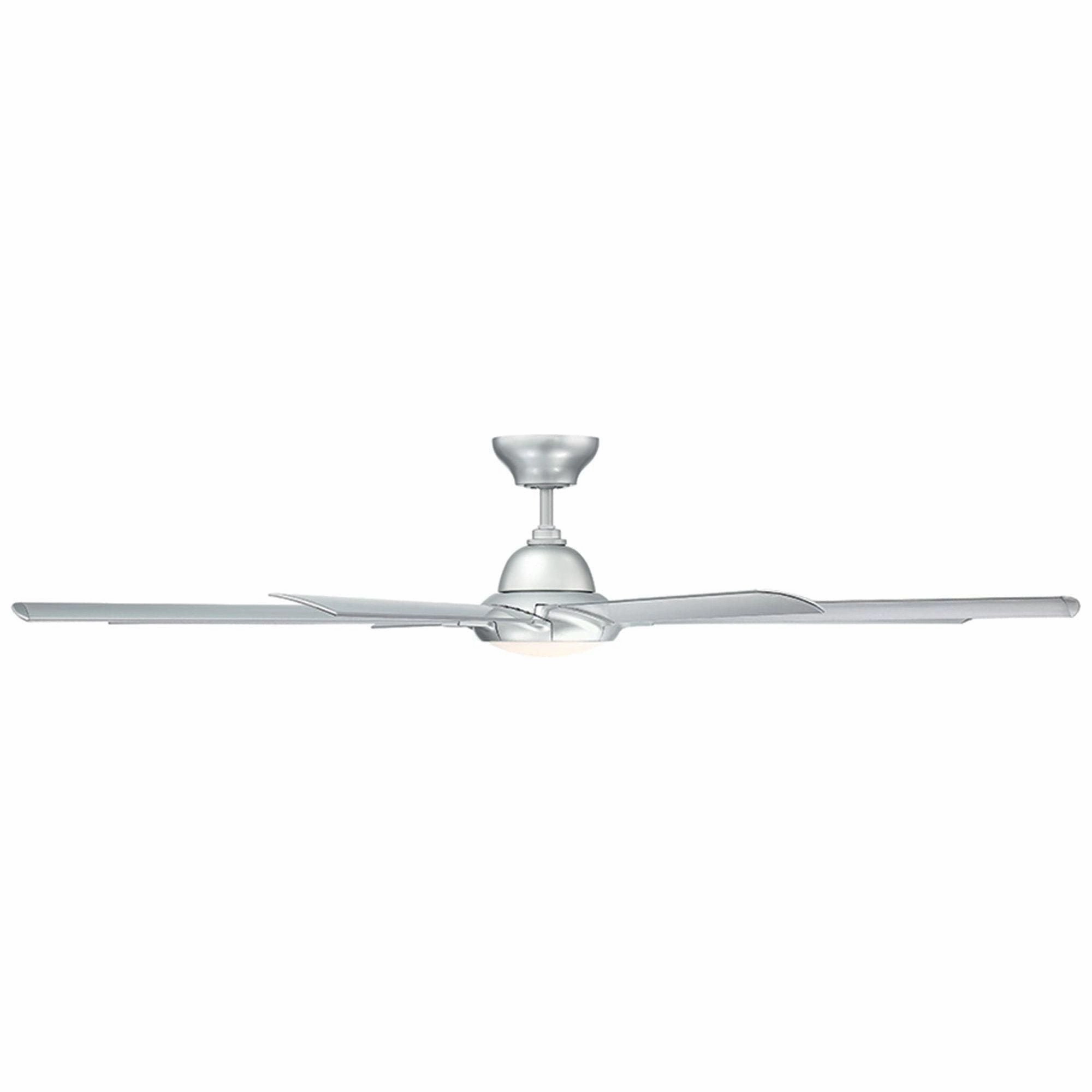 Hydra Indoor/Outdoor 8-Blade 96" Smart Ceiling Fan with LED Light Kit