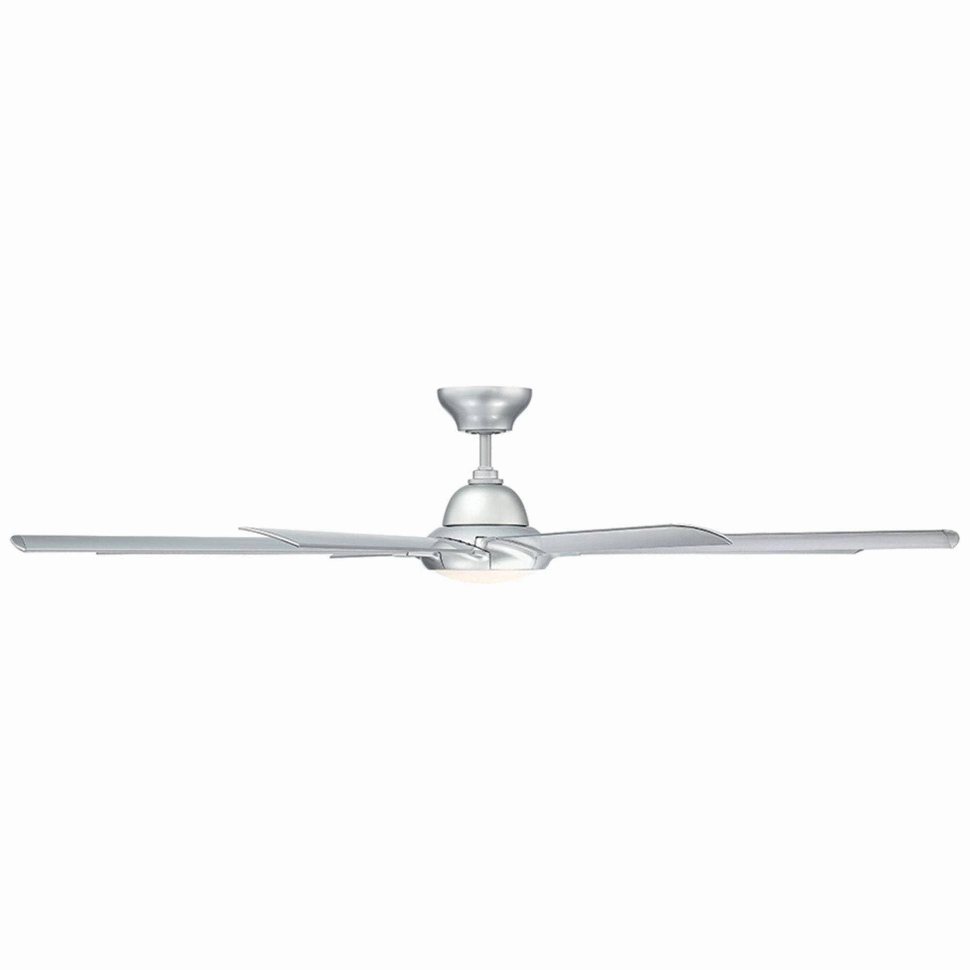 Hydra Indoor/Outdoor 8-Blade 96" Smart Ceiling Fan with LED Light Kit
