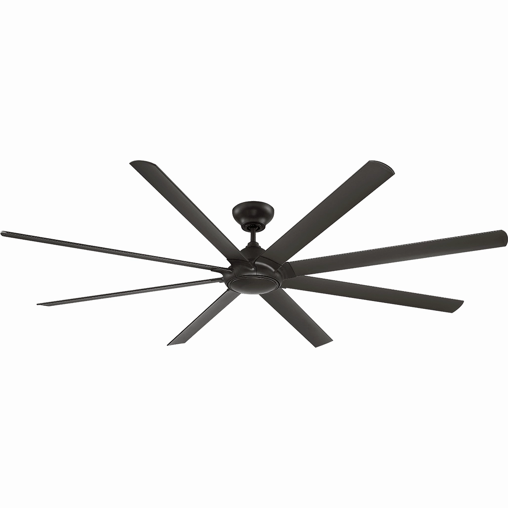 Hydra Indoor/Outdoor 8-Blade 96" Smart Ceiling Fan with LED Light Kit