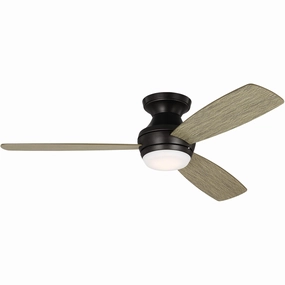 Ikon 52" Hugger LED Ceiling Fan ceiling fans with integrated LED lighting