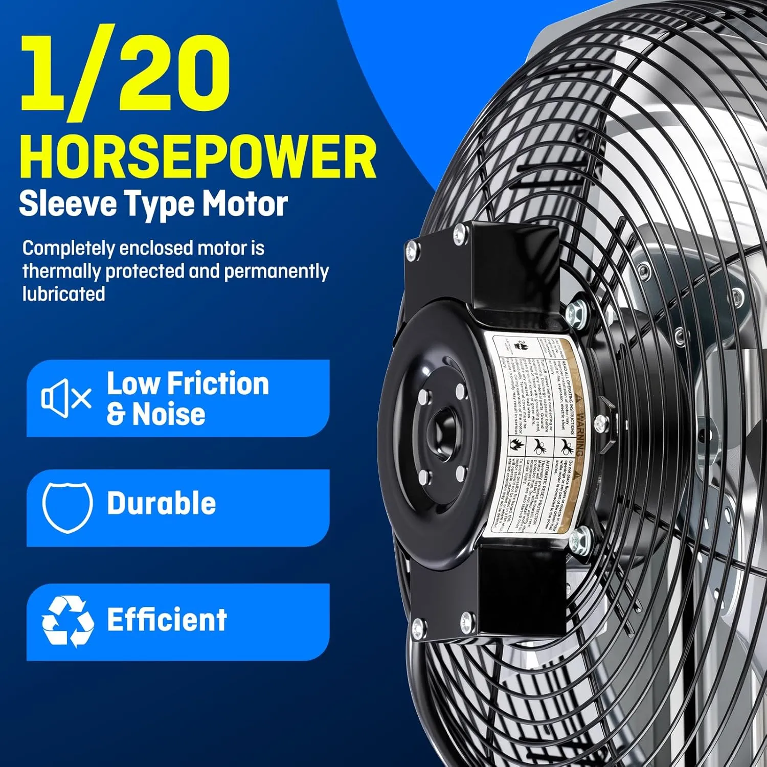 iLIVING 12" Wall Mounted Shutter Exhaust Fan, Automatic Shutter, with Thermostat and Variable Speed controller, 0.6A, 960 CFM, 1400 SQF Coverage Area Silver (ILG8SF12V-ST)