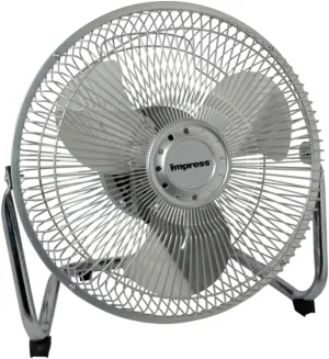 Impress 9-Inch Diameter High-Velocity Fan Fan with safety blade design