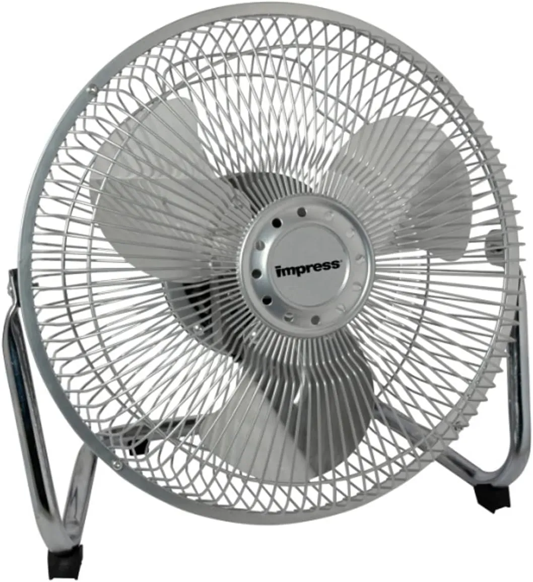 Impress 9-Inch Diameter High-Velocity Fan Fan with safety blade design