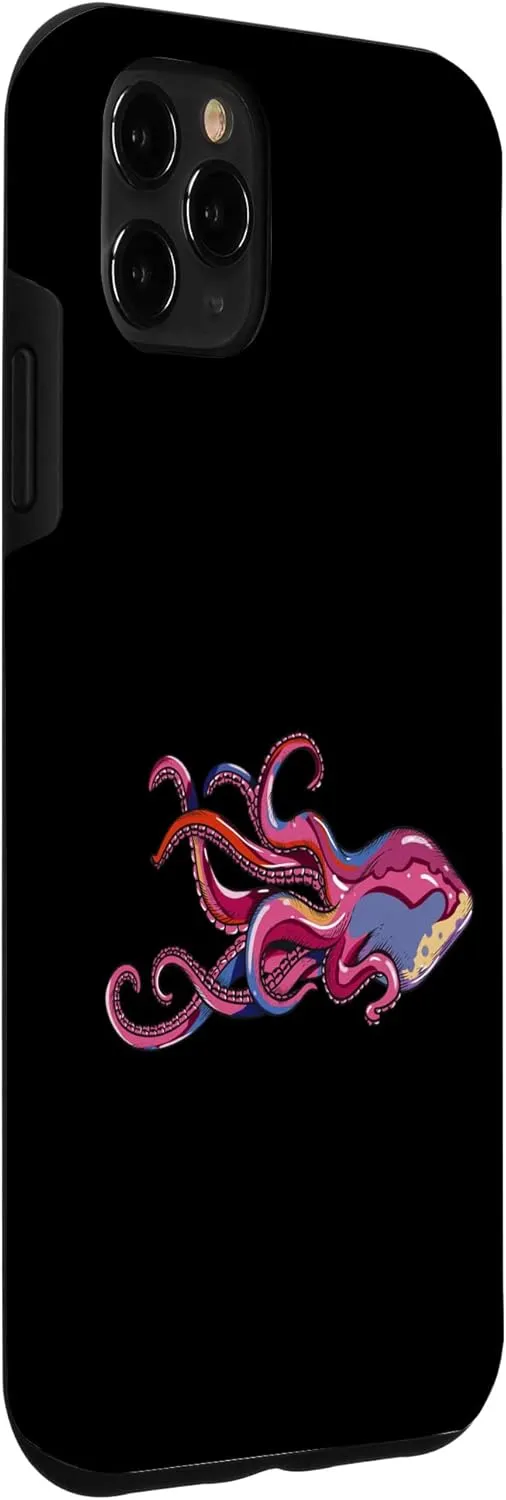 iPhone 11 Pro Max Giant Squid Octopus Fan Sea Ocean Fan Diver Aquariums Case