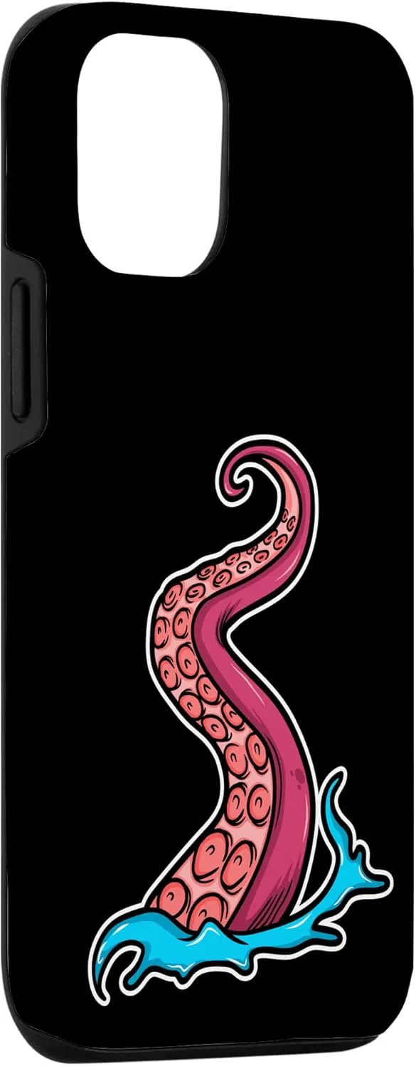 iPhone 14 Octopus Sea Monster Kraken Red Tentacle Octopuses Fans Case