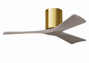Irene-3H 42"Ceiling Fan Brushed Brass ifan smart fans for connected homes